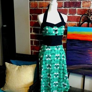 St Patrick's Day dress.
